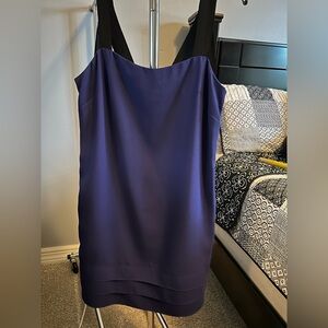 Vintage Banana Republic Blue Sleeveless Mini Dress for Cocktail, Size 10